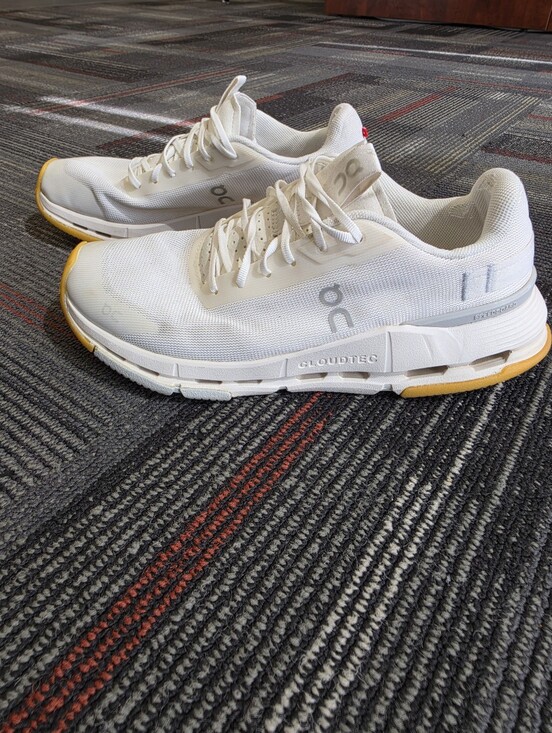 On Clouds Shoes - On Cloudnova 2 White Ivory Gum Sneakers Women’s Size 7 CloudTec